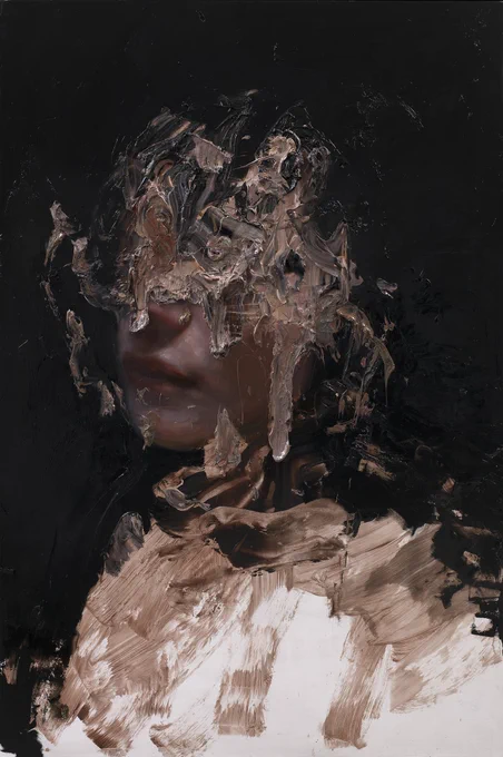 The original painting is entitled ‘SINK’ by Henrik Uldalen, borrowed as the visualisation of Tutiana Hanika’s painting for roleplayer purposes.