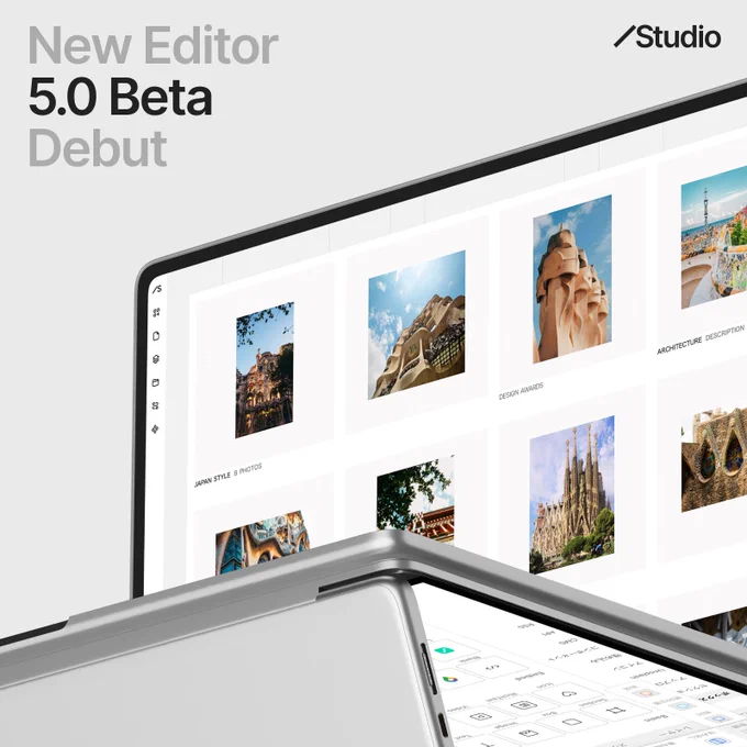 カバー画像：New Editor 5.0 Beta Debut