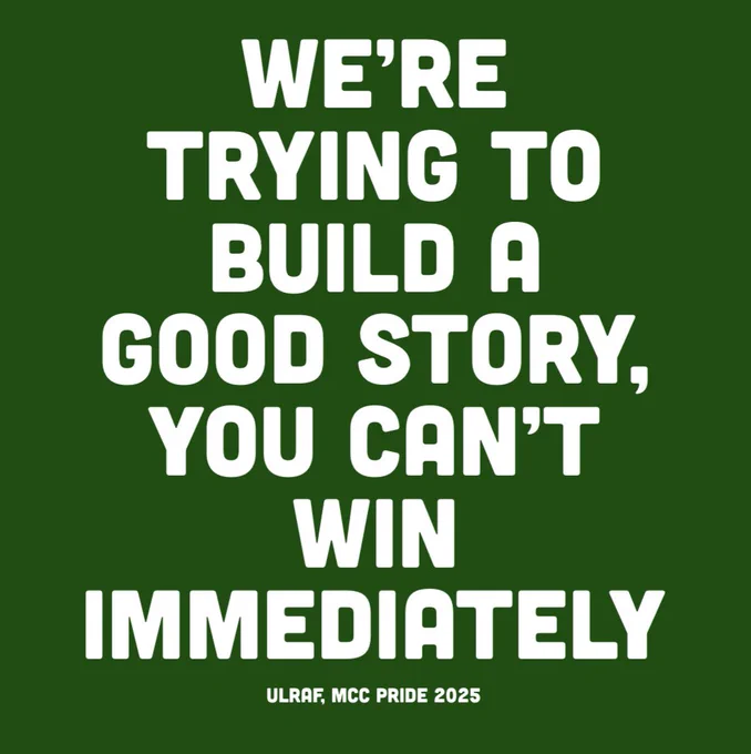 “We’re trying to build a good story, you can’t win immediately.” - Ulraf, MCC Pride 2025