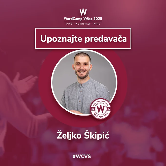 Željko Škipić, predavač