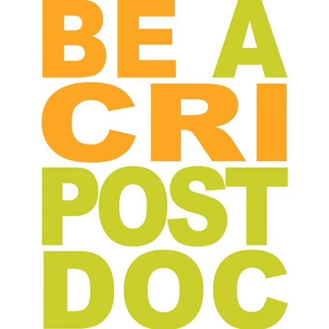 Graphical text: Be a CRI post doc