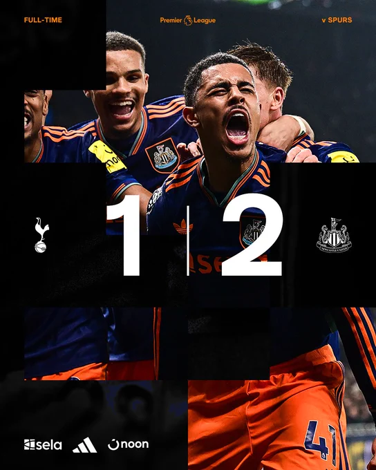 FULL-TIME | Spurs 1 Newcastle United 2