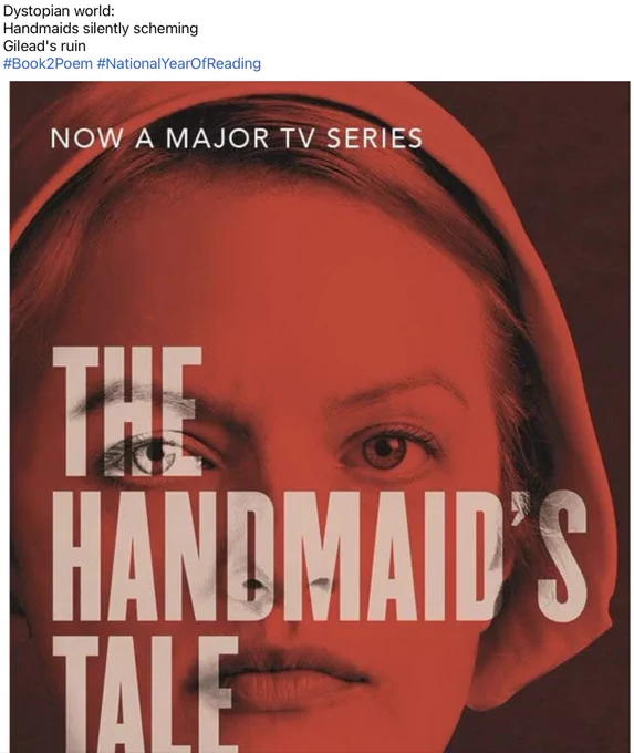 Image of book cover ‘The Handmaid’s Tale’