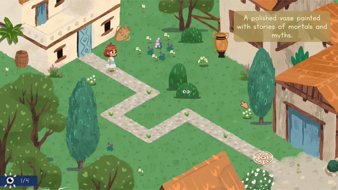 Sophia's Path, by @manisha_gamedev