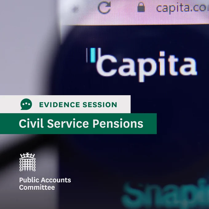 Evidence session: Civil service pensions

Public Accounts Committee