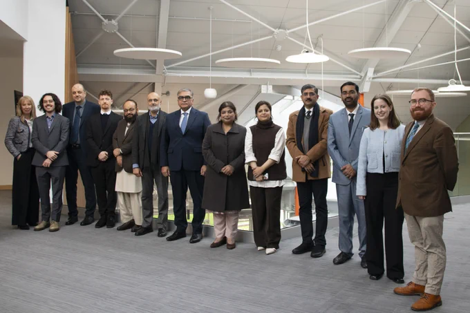 Delegation from the Pakistan Government, UK Department for Business and Trade and the IPO.
