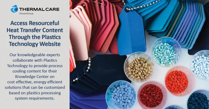 Discover Heat Transfer Information Provided By Thermal Care Through The Plastics Technology Knowledge Center For Process Cooling Details