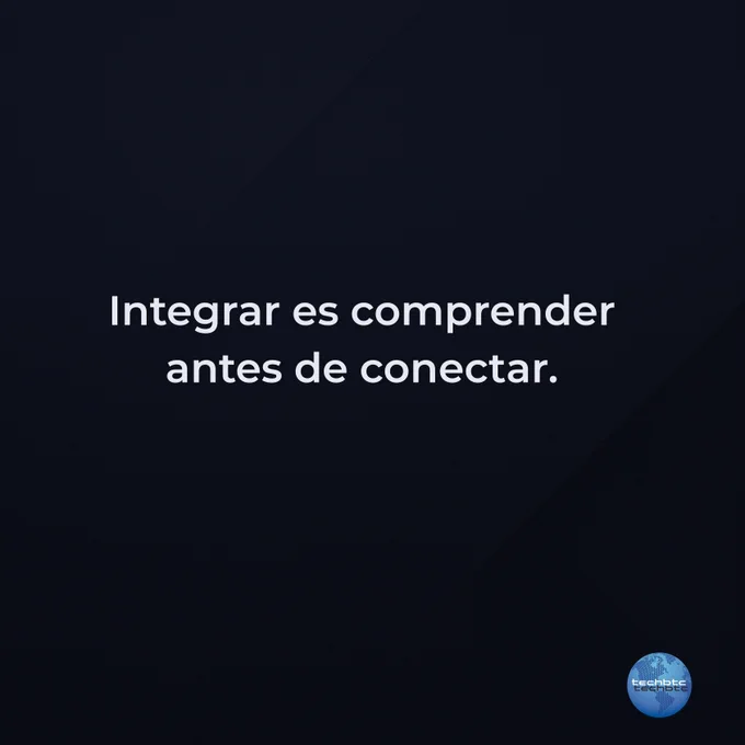 Imagen final con la frase “Integrar es comprender antes de conectar” como declaración estratégica sobre diseño y arquitectura en seguridad electrónica.