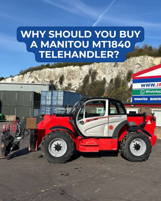 Buy a Manitou telehandler - International Plant Sales