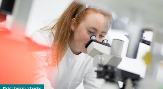 Researcher in lab 