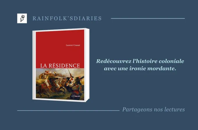 📖 La Résidence – Laurent Crassat

Un décor familier.
Des voisins en apparence ordinaires.
Et pourtant… 👀

Laurent Crassat explore les failles humaines dans un roman subtil et prenant. Une lecture qui questionne et captive jusqu’à la dernière page.

👉 Lien dans la bio

#Rainfolk #RainfolkLecture #Roman #Lecture #Livres