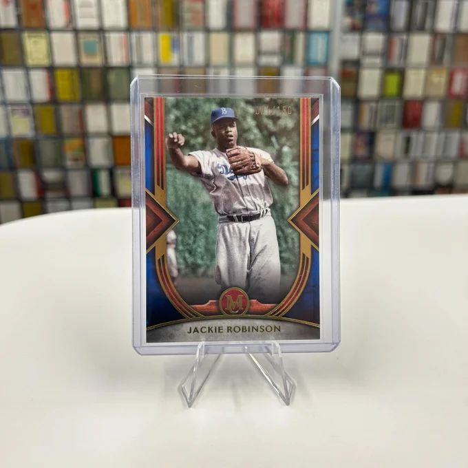 2022 Topps Museum Collection
Jackie Robinson, Brooklyn Dodgers (001/150)
