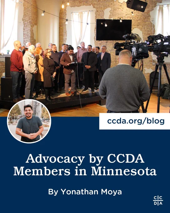 Advocacy by CCDA Members in Minnesota

By Yonathan Moya
