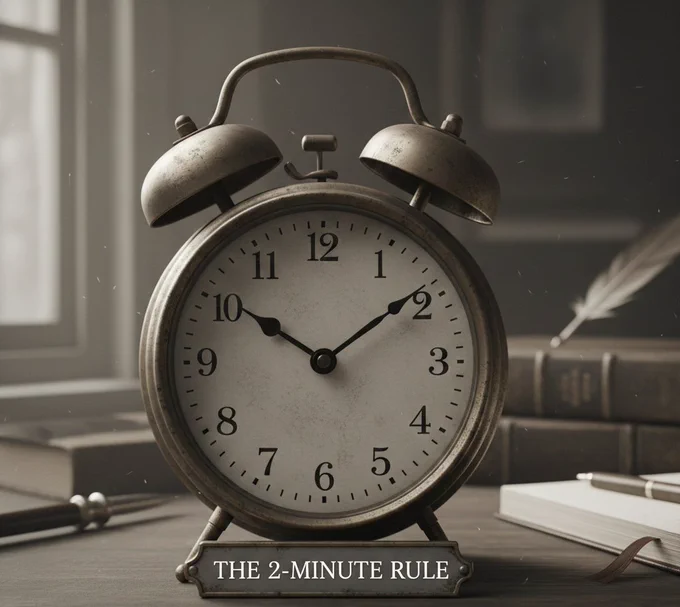 The 2-Minutes Rule