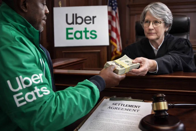 Uber giving settlement to judge @biancaspeaks