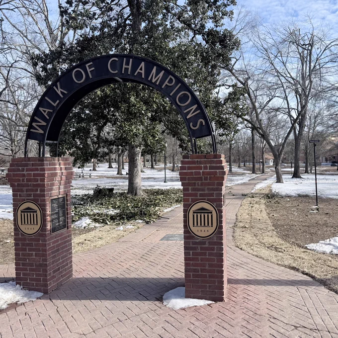 Walk of Champions arch