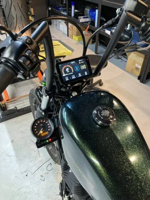 メーター移設 XL883N アイアン