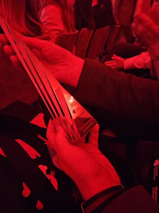 Atrandi Biosciences receives the ‘Bold Move’ award at the Tech Fusion Awards in Vilnius, Lithuania