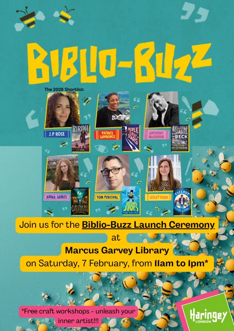 Biblio-Buzz
Join us for the Biblio-Buzz Launch Ceremony at Marcus Garvey Library on Saturday 7 February from 11am to 1pm.
Free Craft workshops - unleash your inner artist!