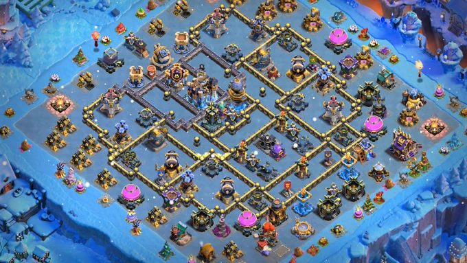 Base 1 : High Legends Defense with Rage   Invis Monolith Core TH
