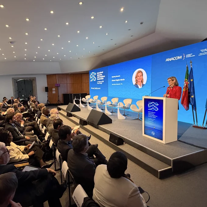 Me at the opening session of the International Submarine Cable Resilience Summit 2026
