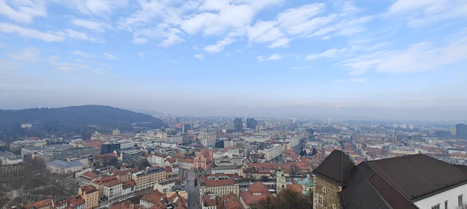 View from the castle