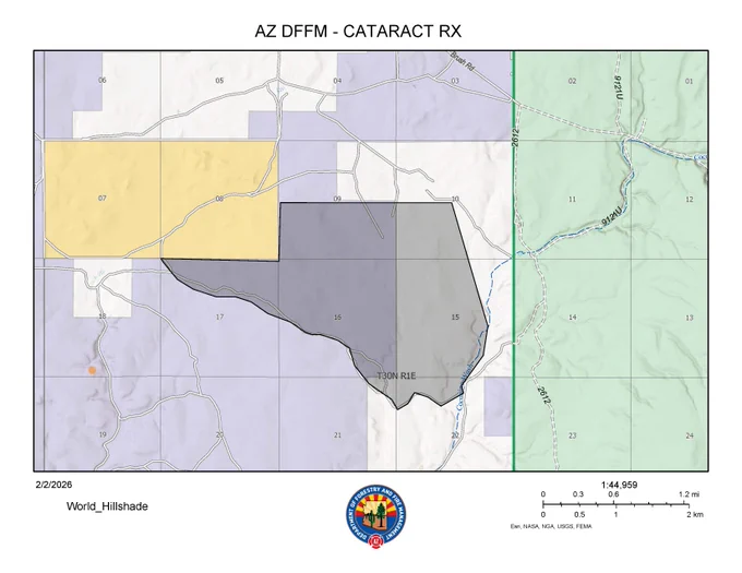 Cataract RX perimeter map. 