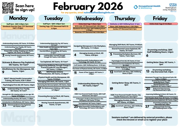 February calendar