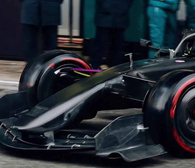 Aston Martin AMR26 - upper wishbone - multi link - Solution previously used on the Red Bull RB15
