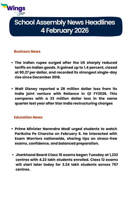 Business and Education News 4 February 2026