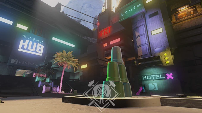 \"Social Cup Free Roam\" Forge map by SQUISHIER BREAD.