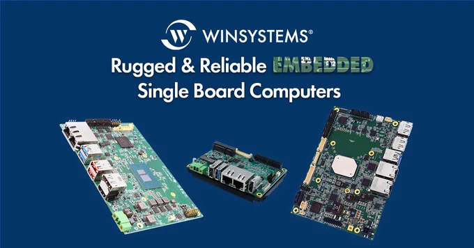 Three of our rugged Made in USA single board computers (SBCs). View more models on our WINSYSTEMS.com website.