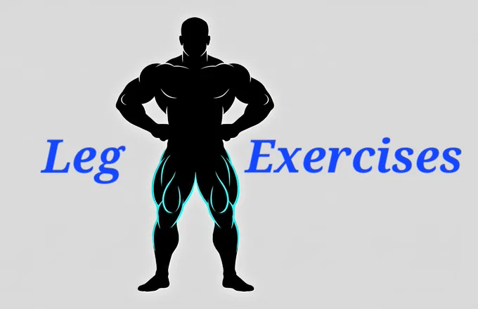 1. Hack squat
2. Hip thrusts 
3. Stiff leg deadlifts 
4. Leg Extensions 
5. Hamstring Curls 
