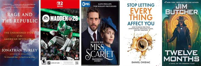 See what's new from your library