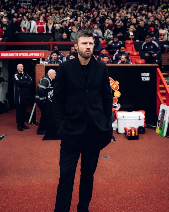 Michael Carrick at Old Trafford.