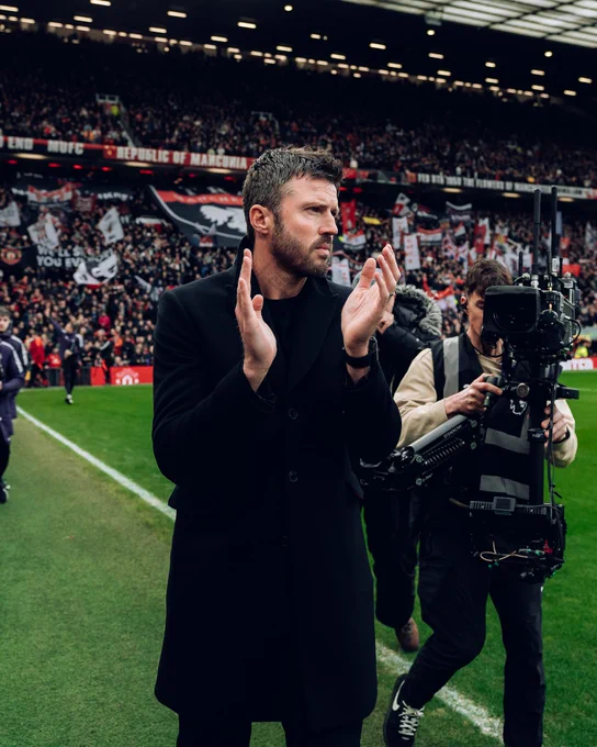 Michael Carrick at Old Trafford.
