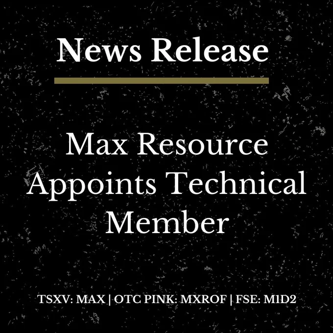 “I’m honoured to be appointed to Max’s Advisory Board. The exploration my team conducted in 2012 led me to the conclusion the Marmato deposit is part of a much larger mineralized system that undoubtably continues across the Mora property (KK6-08031). At the time, Gran Colombia stated that the Marmato deposit is open and continues at depth and to the southwest and to the south, both areas cross the Mora Property,” commented Max Technical Adviser, Scott Franko.