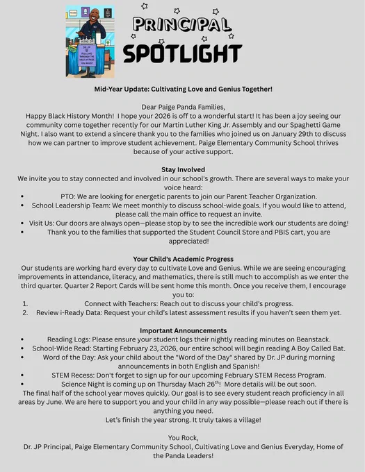 Paige Feb. Newsletter