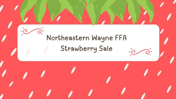 FFA Strawberry Sale!