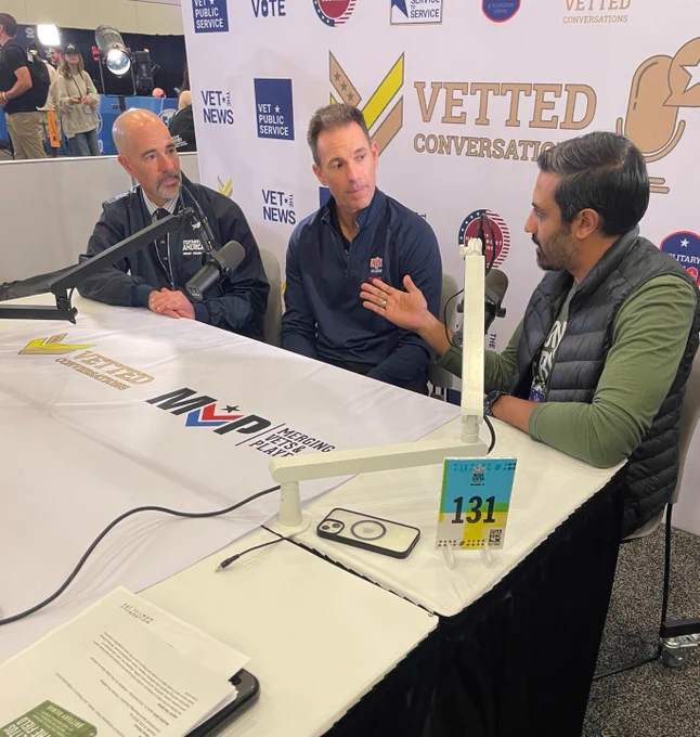 DEA Administrator Cole and VettedConversations spread the word to Veterans about the dangers of fentanyl