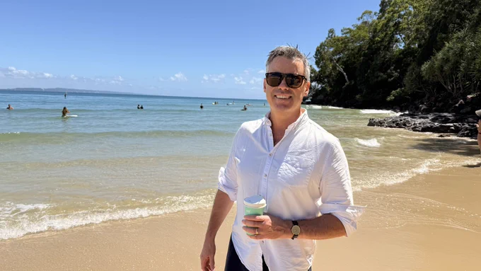 Paul Deuchar, Ceo & founder of UseVerb.com at Noosa Heads Queensland Australia