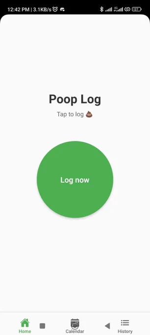 Bowel habit, poop log, poop tracker, IBS