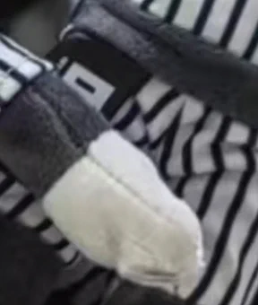a blurry image of a hand or something?