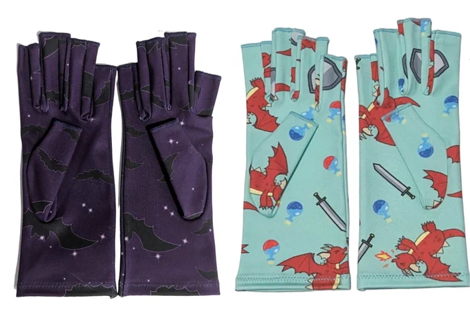 Bats and RPG Compression Gloves 