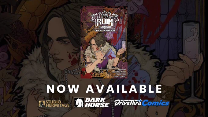 Review of Our Brilliant Ruin Horror at Crane Mansion at FlamesRising.com
