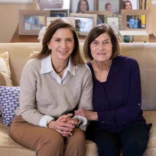 Maria Jankowski with her mother Nancy DeNoia