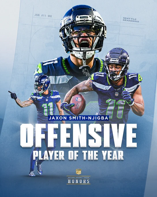 Jaxon Smith-Njigba Offensive Player of the Year 