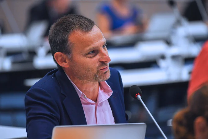Photo d'Hervé Fournier, conseiller métropolitain, élu délégué à la commande publique durable et à l’emploi, récemment décédé.