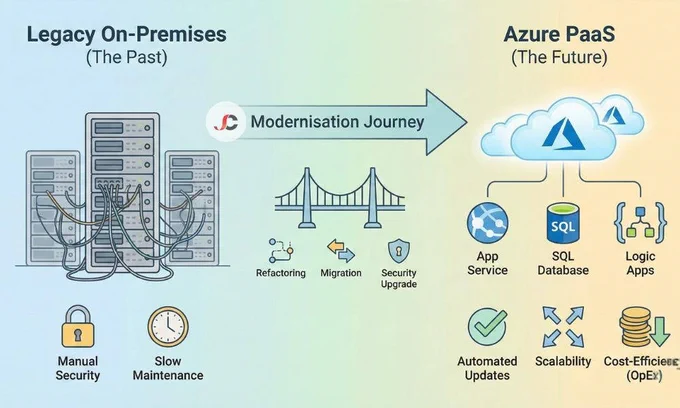 Modernising legacy business apps