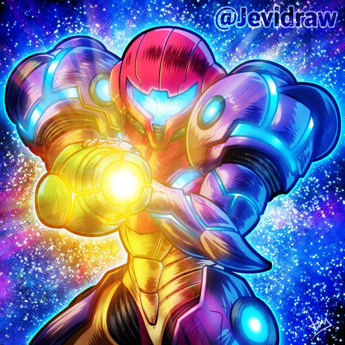 Samus from Metroid games.